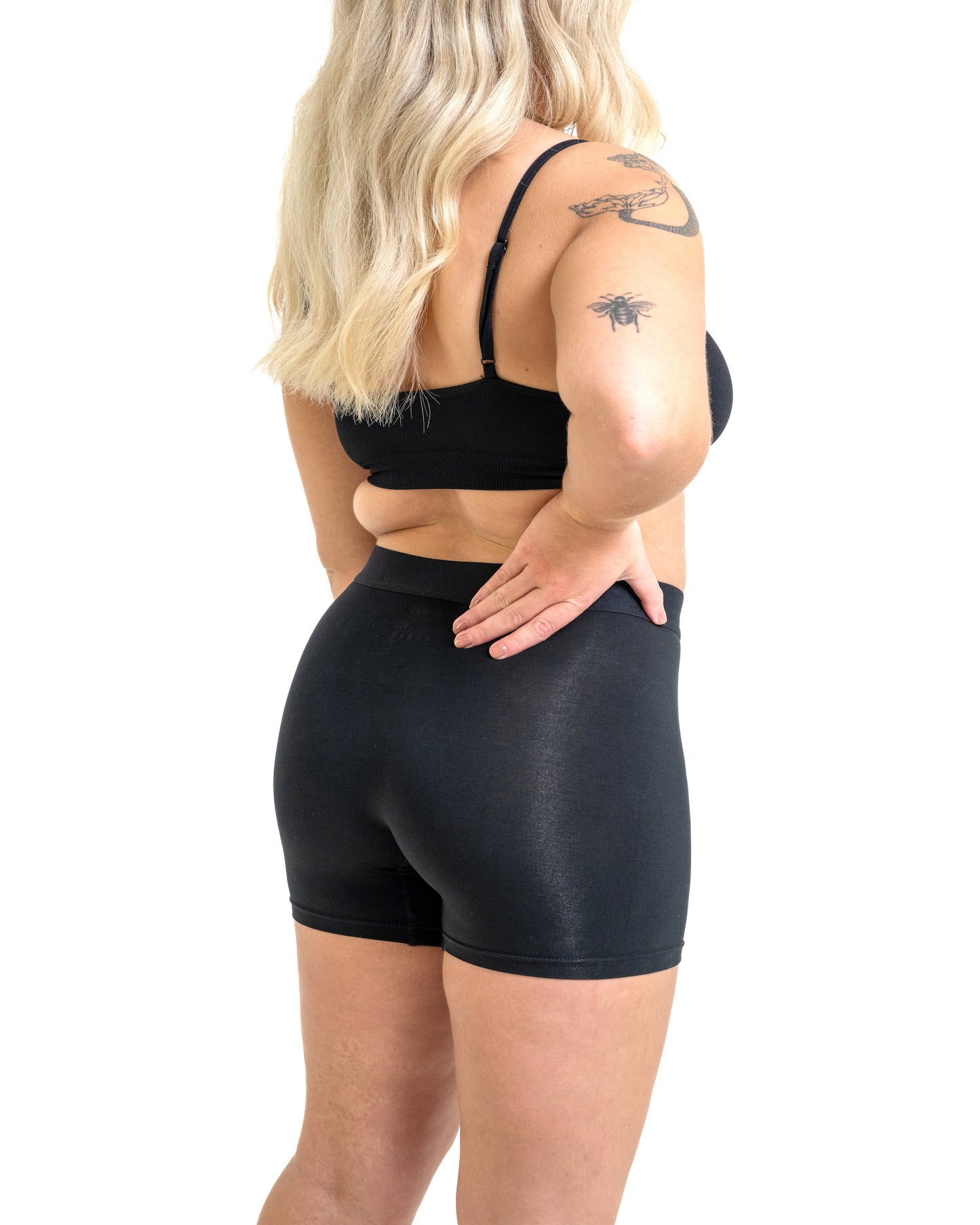 Black 5" boxer